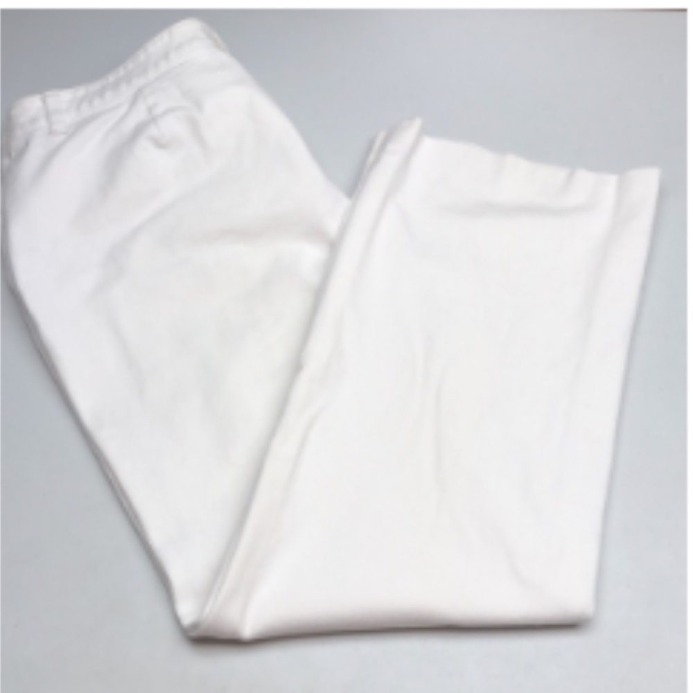 WHITE LAUREN DENIM ADELLE WIDE LEG DRESS PANTS 16/33x28 ⭐️ - Picture 4 of 11